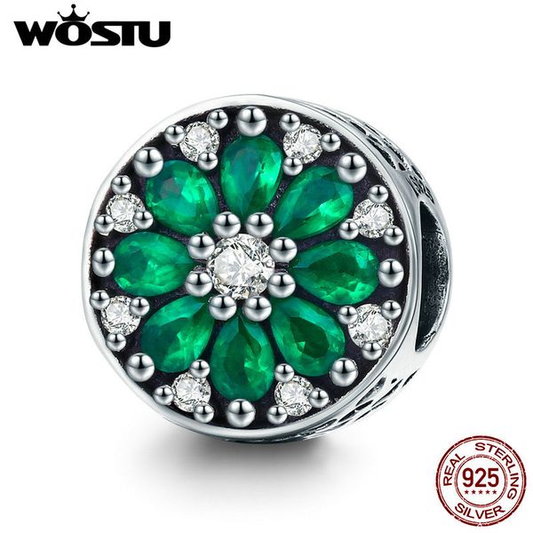 wostu 100% 925 sterling silver summer style, green cz beads charm fit original bracelet necklace jewelry gifts for women cqc629 q0531, Black
wostu 100% 925 sterling silver summer style, green cz beads charm fit original bracelet necklace jewelry gifts for women cqc629 q0531, Black
