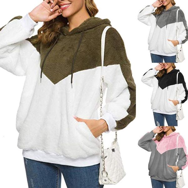 2019 hoodies women hooded plus velvet long sleeve women's loose fuzzy pullover sweatshirt soft fleece faux blouse hoodies1, Black
2019 hoodies women hooded plus velvet long sleeve women's loose fuzzy pullover sweatshirt soft fleece faux blouse hoodies1, Black
