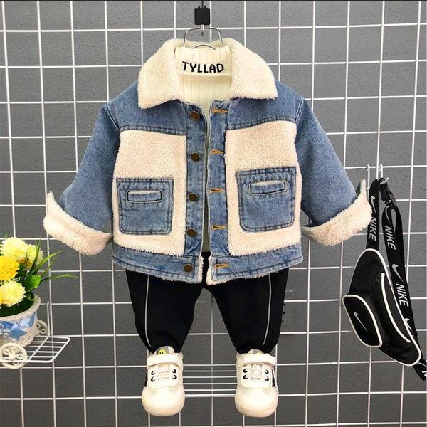 girl jacket thick warm kids autumn winter clothes children jacket for baby boys outerwear girls coat 2021 toddlers 80~130 cotton, Blue;gray
girl jacket thick warm kids autumn winter clothes children jacket for baby boys outerwear girls coat 2021 toddlers 80~130 cotton, Blue;gray