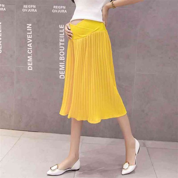 summer pregnant women trousers solid color cross low waist patchwork chiffon pleated pants maternity wide leg capris 210721, White
summer pregnant women trousers solid color cross low waist patchwork chiffon pleated pants maternity wide leg capris 210721, White