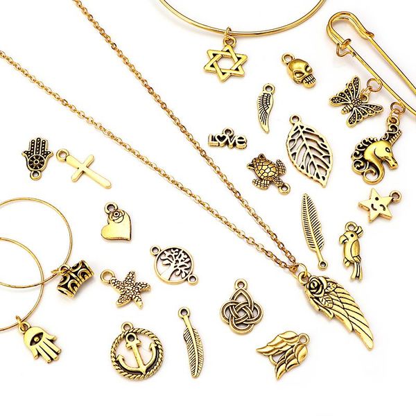 charms 20-100pcs 5-20mm mixed styles animal leaf fish key wing heart pendants diy jewelry for necklace bracelet making accessari, Bronze;silver
charms 20-100pcs 5-20mm mixed styles animal leaf fish key wing heart pendants diy jewelry for necklace bracelet making accessari, Bronze;silver