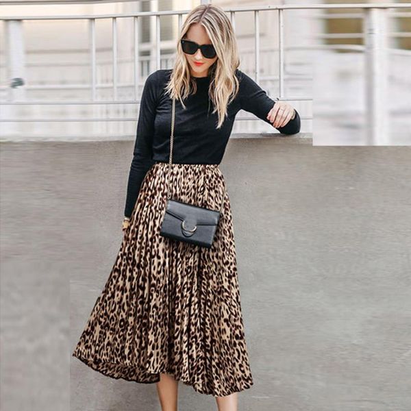 skirts spring women skirt high waist chiffon loose leopard printed evening party layered pleated rock 2021, Black
skirts spring women skirt high waist chiffon loose leopard printed evening party layered pleated rock 2021, Black