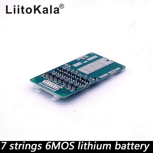 liitokala 7s 24v 15a bms 24v lithium battery bms for electric bike li-ion battery with balance function
liitokala 7s 24v 15a bms 24v lithium battery bms for electric bike li-ion battery with balance function