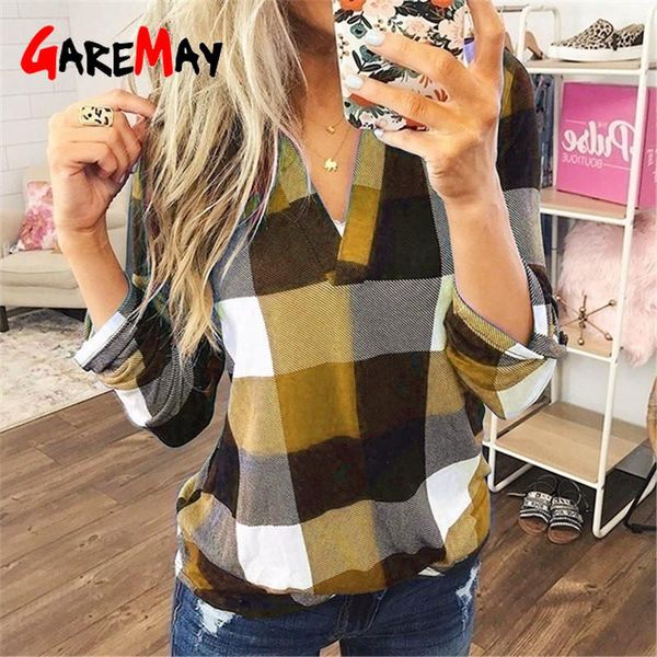 plus size women's blouse shirts autumn long sleeve v-neck loose elegant ladies office blouses womens plaid and blouses, White
plus size women's blouse shirts autumn long sleeve v-neck loose elegant ladies office blouses womens plaid and blouses, White