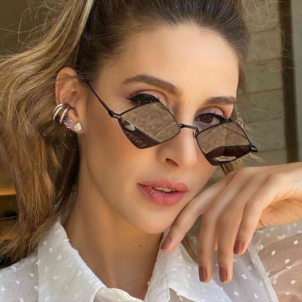 vintage irregular small frame black sunglasses for women fashion brand rhombus gradient sun glasses female uv400 shades, White;black
vintage irregular small frame black sunglasses for women fashion brand rhombus gradient sun glasses female uv400 shades, White;black