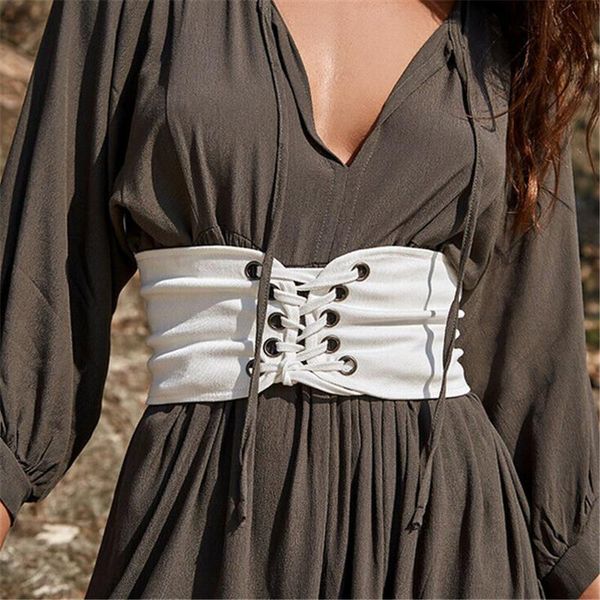 belts women simple elastic wide waist belt elegant slimming red white female retro fairy lady waistband accessories, Black;brown
belts women simple elastic wide waist belt elegant slimming red white female retro fairy lady waistband accessories, Black;brown