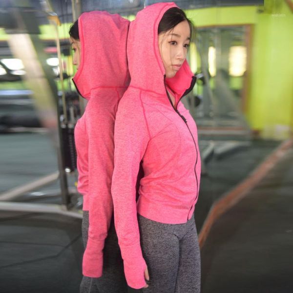 sports long sleeve casual sweater zipper cardigan running hoodie jacket workout clothes yoga slim outfit 
sports long sleeve casual sweater zipper cardigan running hoodie jacket workout clothes yoga slim outfit