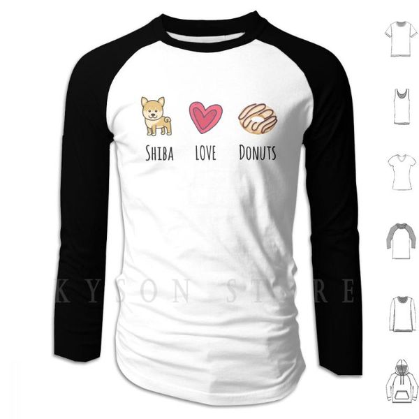 men's hoodies & sweatshirts cute kawaii shiba inu love donuts hoodie long sleeve donut doughnut peace, Black
men's hoodies & sweatshirts cute kawaii shiba inu love donuts hoodie long sleeve donut doughnut peace, Black