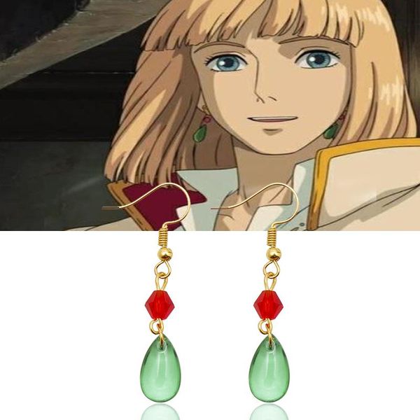 dangle & chandelier anime crysal stone drop earrings miyazaki hayao moving castle cosplay costumes earclip handmade jewelry, Silver
dangle & chandelier anime crysal stone drop earrings miyazaki hayao moving castle cosplay costumes earclip handmade jewelry, Silver