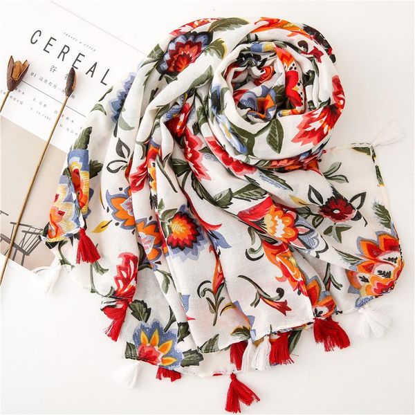 scarves women solid floral print scarf with tassels girls spring summer tropical plant printed cape shawl wrap long flower, Blue;gray
scarves women solid floral print scarf with tassels girls spring summer tropical plant printed cape shawl wrap long flower, Blue;gray