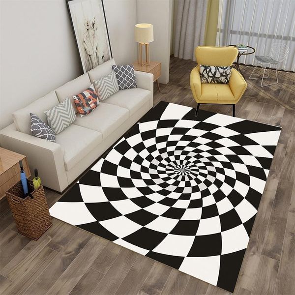 carpets black and white stereo vision carpet living room door mat coffee table sofa blanket illusion
carpets black and white stereo vision carpet living room door mat coffee table sofa blanket illusion
