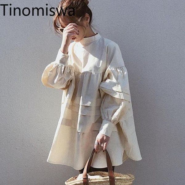 women's blouses & shirts japan style solid color stand collar long sleeve blouse women casual loose spring fashion blusas 0027, White
women's blouses & shirts japan style solid color stand collar long sleeve blouse women casual loose spring fashion blusas 0027, White