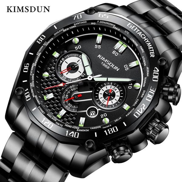 wristwatches kimsdun waterproof business men's watch date display fashion sports quartz chronograph stainless steel strap relogio clock, Slivery;brown
wristwatches kimsdun waterproof business men's watch date display fashion sports quartz chronograph stainless steel strap relogio clock, Slivery;brown