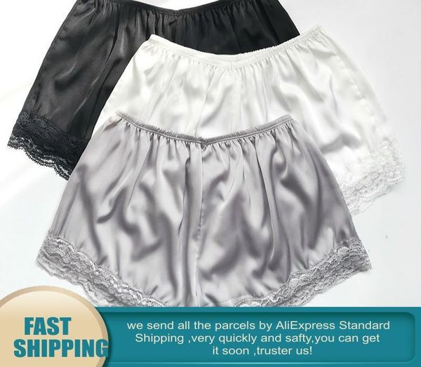 women's shorts 2021 plus size satin kitten silky elastic waist women men home sleep tracksuit bottom short pants pajama nightwear, White;black
women's shorts 2021 plus size satin kitten silky elastic waist women men home sleep tracksuit bottom short pants pajama nightwear, White;black