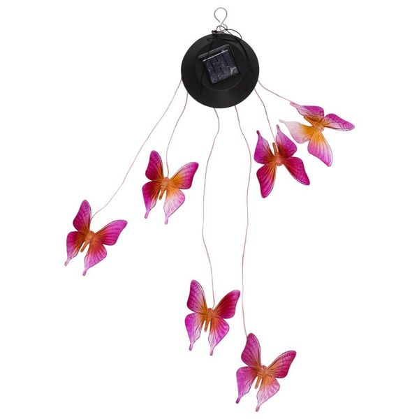 decorative objects & figurines solar wind chime light led hanging colorful lamp garden lights (colored) 
decorative objects & figurines solar wind chime light led hanging colorful lamp garden lights (colored)