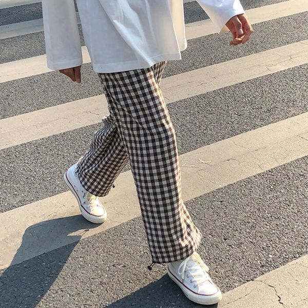 2021 spring summer cotton plaid men's fashion retro casual wide-leg men streetwear hip-hop straight pants mens 4dus, Black
2021 spring summer cotton plaid men's fashion retro casual wide-leg men streetwear hip-hop straight pants mens 4dus, Black