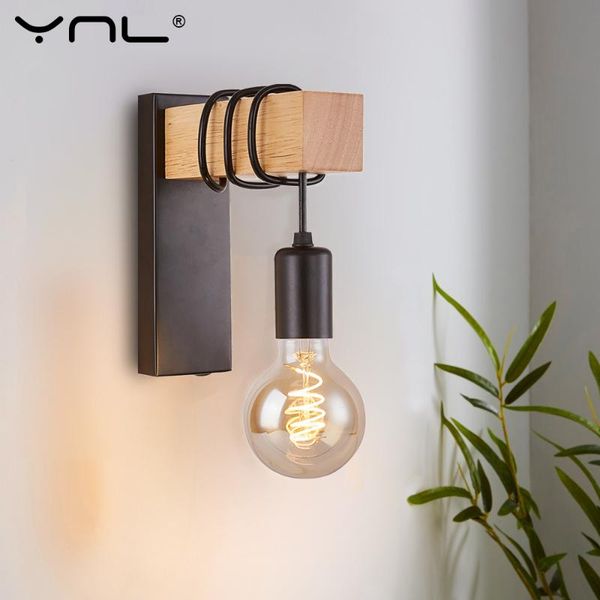 wall lamp nordic iron wood retro light fixture e27 indoor industrial decor dining room sconce bedside bedroom
wall lamp nordic iron wood retro light fixture e27 indoor industrial decor dining room sconce bedside bedroom