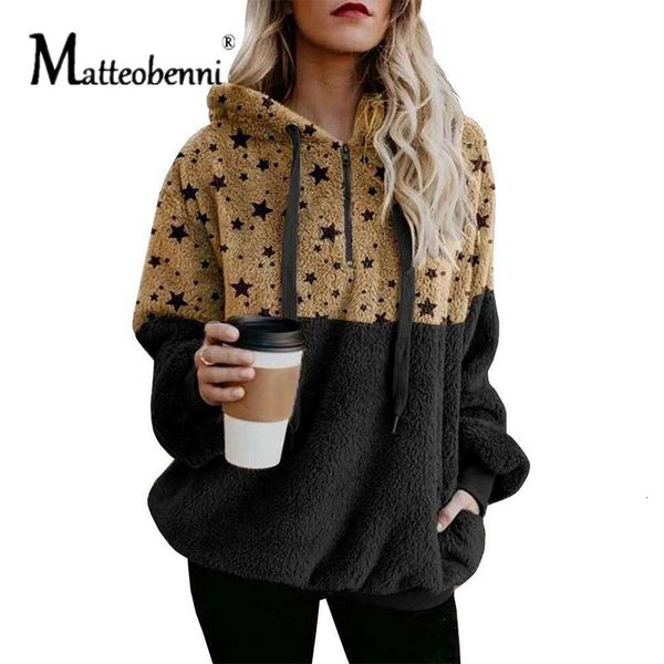 2021 new women hoodie loose patchwork heing star harajuku plush coat autumn winter female hooded sweatshirt dgtx, Black;white
2021 new women hoodie loose patchwork heing star harajuku plush coat autumn winter female hooded sweatshirt dgtx, Black;white