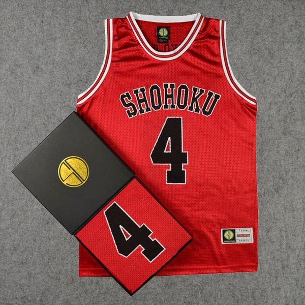 slam dunk shohoku high mens school no.4 mitsui hisashi cosplay vest jersey, White;black
slam dunk shohoku high mens school no.4 mitsui hisashi cosplay vest jersey, White;black