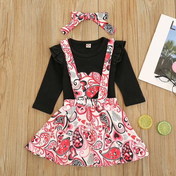 clothing sets toddler baby girls valentine's day hearts +plaid suspender skirts outfits infant kids sling clothes suit casual solid, White
clothing sets toddler baby girls valentine's day hearts +plaid suspender skirts outfits infant kids sling clothes suit casual solid, White