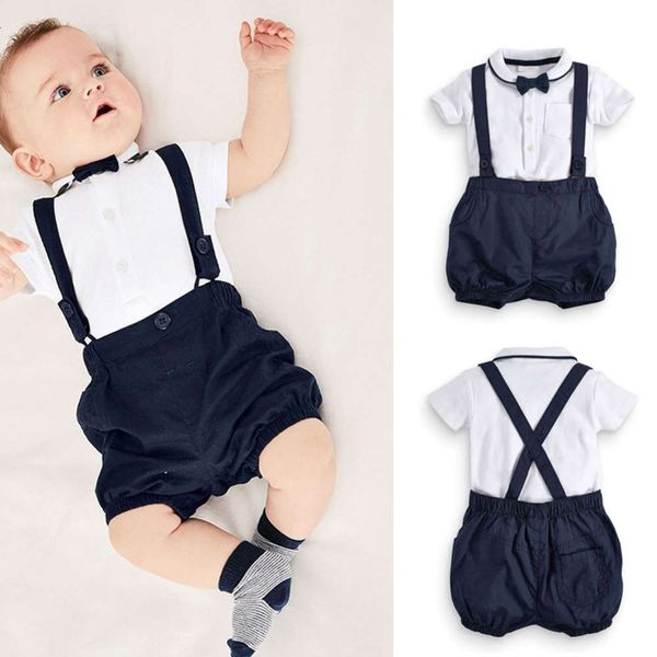 summer children's college gentlemanly boys' baby collar short sleeve suspender suit, Blue
summer children's college gentlemanly boys' baby collar short sleeve suspender suit, Blue