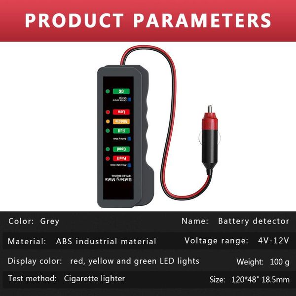 code readers & scan tools 12v car battery load tester auto battery-fault-detector for 12v/24v vehicle detection
code readers & scan tools 12v car battery load tester auto battery-fault-detector for 12v/24v vehicle detection