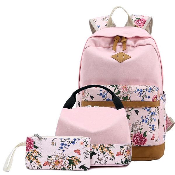 backpack 3 pcs/set canvas women flower print school backpacks schoolbag for teenagers girl fashion student book bag boys satchel
backpack 3 pcs/set canvas women flower print school backpacks schoolbag for teenagers girl fashion student book bag boys satchel