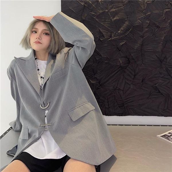 women's jackets loose oversize jacket women spring summer long sleeve turn-down collar hipster female korean clothes gray coats streetw, Black;brown
women's jackets loose oversize jacket women spring summer long sleeve turn-down collar hipster female korean clothes gray coats streetw, Black;brown