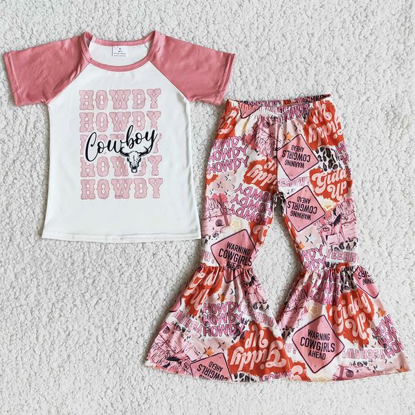 fashion baby girl designer clothes set kids outfits cow printed kid clothing boutique girls bell bottom pants sest short sleeve wholesale ch, White
fashion baby girl designer clothes set kids outfits cow printed kid clothing boutique girls bell bottom pants sest short sleeve wholesale ch, White