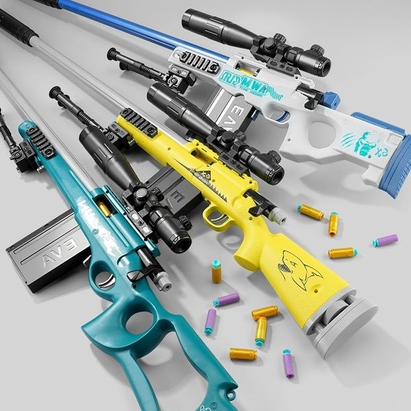 5444shell-throwing soft bullet awm sniper rifle diy assembly 98k m24 toys gun for boys outdoor cs shooting games christmas gifts
5444shell-throwing soft bullet awm sniper rifle diy assembly 98k m24 toys gun for boys outdoor cs shooting games christmas gifts