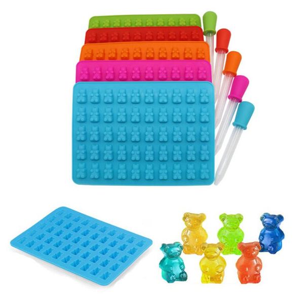 50 cavity bears silicone mold chocolate candy ice jelly mold diy children cake moulds decorating tools
50 cavity bears silicone mold chocolate candy ice jelly mold diy children cake moulds decorating tools