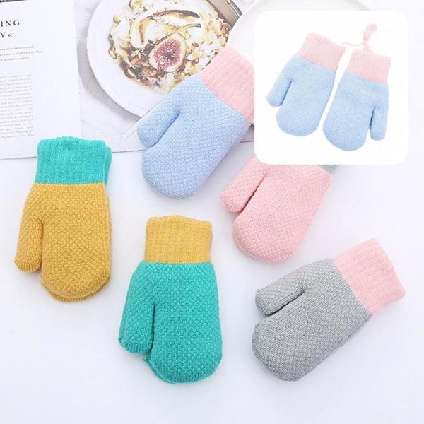 children's mittens 1 pair cute warm elastic opening gloves boys girls wear-resistant fine workmanship, White
children's mittens 1 pair cute warm elastic opening gloves boys girls wear-resistant fine workmanship, White