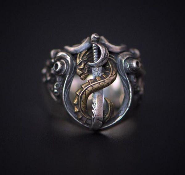designer rings cthulhu personality vintage dragon slaying sword ring for men friend birthday lover gift, Golden;silver
designer rings cthulhu personality vintage dragon slaying sword ring for men friend birthday lover gift, Golden;silver