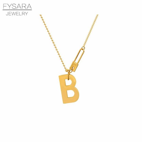 pendant necklaces fysara minimalist initial big letter b for women vintage necklace gold chain chokers custom jewelry, Silver
pendant necklaces fysara minimalist initial big letter b for women vintage necklace gold chain chokers custom jewelry, Silver