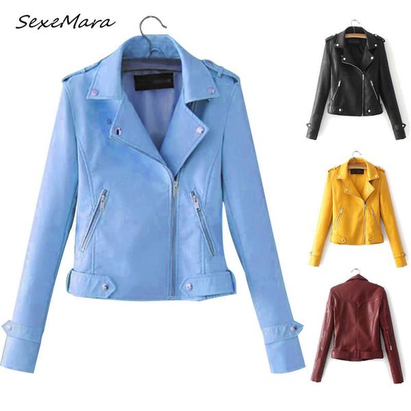 women's jackets 2021 autumn fashion women slim pu plus size streetwear zipper short coats, Black;brown
women's jackets 2021 autumn fashion women slim pu plus size streetwear zipper short coats, Black;brown