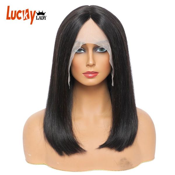 lace wigs bob with bangs for black women long straight human hair wig transparent t part hair12a grade, Black;brown
lace wigs bob with bangs for black women long straight human hair wig transparent t part hair12a grade, Black;brown