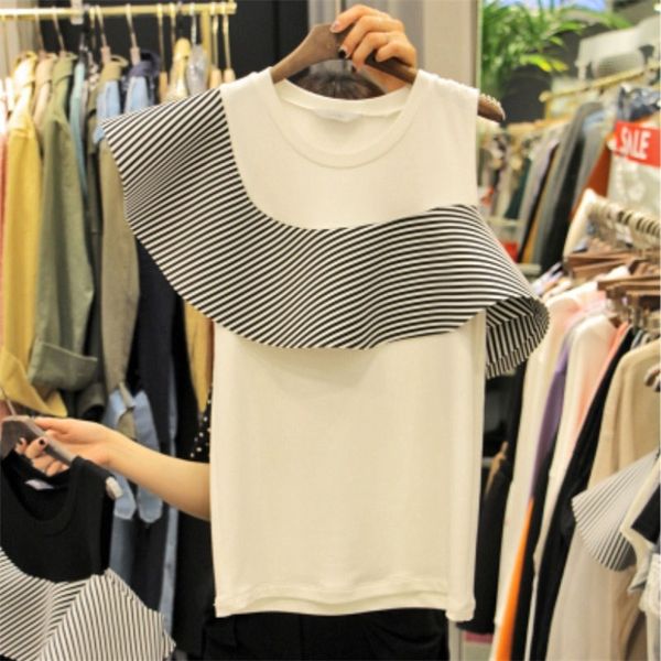 summer women's ruffled shoulders irregular round neck t-shirt korean fashion slim off-the-shoulder stitching wild t-shirt wa389 210306, White
summer women's ruffled shoulders irregular round neck t-shirt korean fashion slim off-the-shoulder stitching wild t-shirt wa389 210306, White