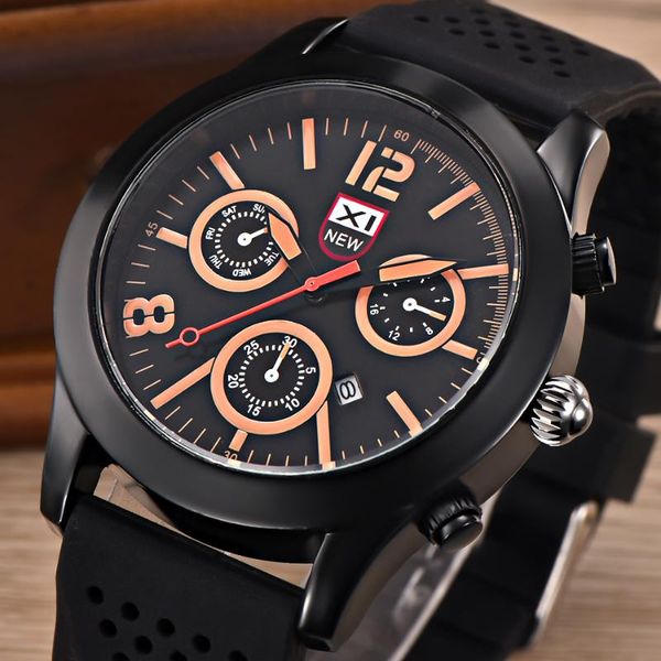 wristwatches xi watches men fashion brand silicone strap casual date quartz wrist watch relogio masculino marca male clock original 2021, Slivery;brown
wristwatches xi watches men fashion brand silicone strap casual date quartz wrist watch relogio masculino marca male clock original 2021, Slivery;brown