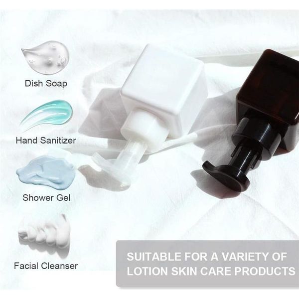250ml 8.5oz foaming hand soap dispenser pump bottle foamer dispenser lotion facial cleanser shampoo liquid fo jlllco xmhyard
250ml 8.5oz foaming hand soap dispenser pump bottle foamer dispenser lotion facial cleanser shampoo liquid fo jlllco xmhyard