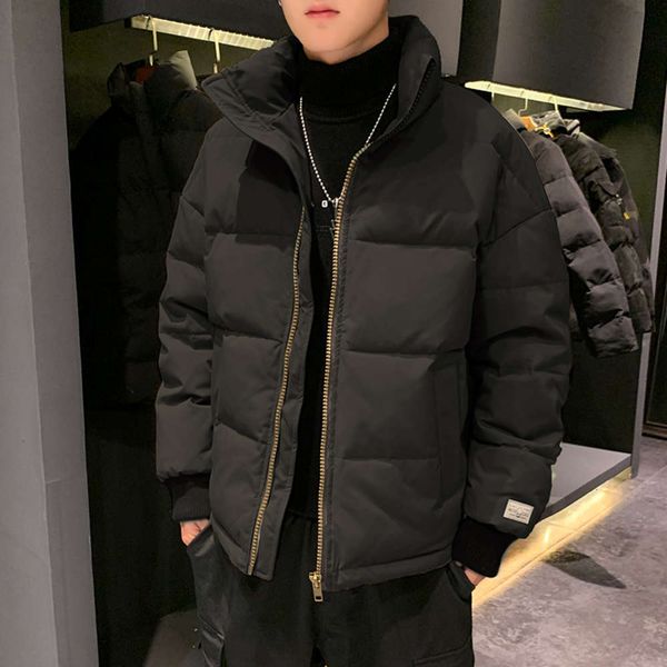 down jacket men's winter coat 2019 new korean fashion cool couple fashion brand thickened short winter dress, Black
down jacket men's winter coat 2019 new korean fashion cool couple fashion brand thickened short winter dress, Black