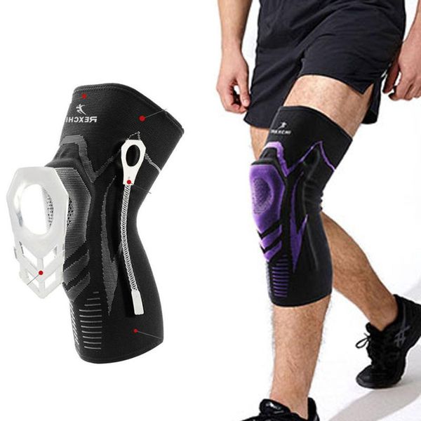 elbow & knee pads 1pcs patella protector silicone springs brace sleeve sports basketball pad tennis cycling fitness, Black;gray
elbow & knee pads 1pcs patella protector silicone springs brace sleeve sports basketball pad tennis cycling fitness, Black;gray