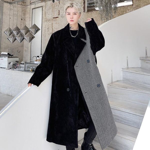 men's wool & blends jacket clothing loose short coat 2021 autumn winter thickening corduroy fashion casual clothes for male, Black
men's wool & blends jacket clothing loose short coat 2021 autumn winter thickening corduroy fashion casual clothes for male, Black
