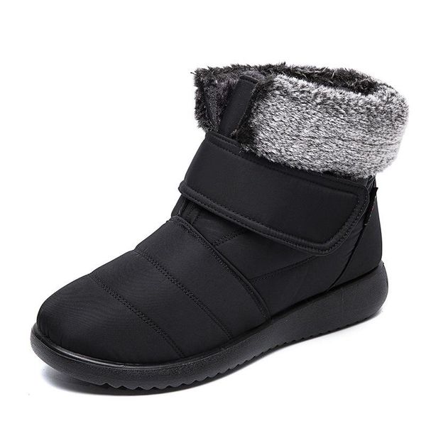 boots winter plus velvet shoes for women non-slip waterproof retro style ankle snow hook & loop comfortable ladies casual, Black
boots winter plus velvet shoes for women non-slip waterproof retro style ankle snow hook & loop comfortable ladies casual, Black