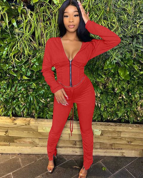 women's training suit hooded jacket and ploughed brooch 2-delige set effen colour deep v rits leisure outfit pak, Gray
women's training suit hooded jacket and ploughed brooch 2-delige set effen colour deep v rits leisure outfit pak, Gray