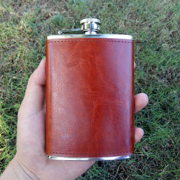 hip flasks 5oz / 8oz flask leather coated 304 grade stainless steel laser engraved gift for papa
hip flasks 5oz / 8oz flask leather coated 304 grade stainless steel laser engraved gift for papa