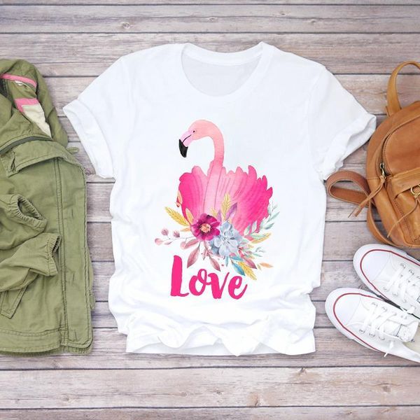 women 2021 cute cartoon love flower flamingo animal beach summer shirt ladies womens t-shirts t graphic female tee t-shirt, White
women 2021 cute cartoon love flower flamingo animal beach summer shirt ladies womens t-shirts t graphic female tee t-shirt, White