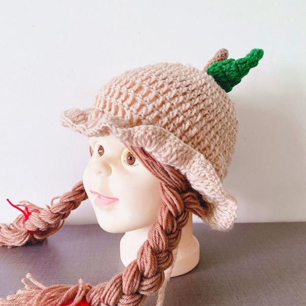 caps & hats autumn winter handmade knitted baby girls wig hat born wigs brades kids ear protection ruffle crochet with plaits, Yellow
caps & hats autumn winter handmade knitted baby girls wig hat born wigs brades kids ear protection ruffle crochet with plaits, Yellow