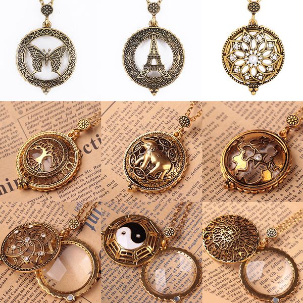 necklac fashion personality magnifying glass necklace creative animal pendant jewelry, Silver
necklac fashion personality magnifying glass necklace creative animal pendant jewelry, Silver