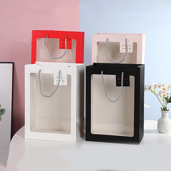 gift wrap 1pc valentine's day decoratiaon pvc transparent flower tote bag diy festival supplies
gift wrap 1pc valentine's day decoratiaon pvc transparent flower tote bag diy festival supplies