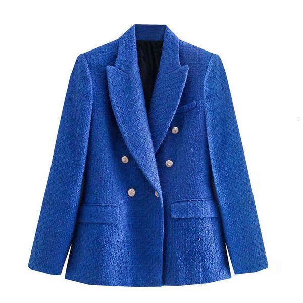 women's suits & blazers za women jacket autumn double breasted tweed check blazer coat vintage long sleeve pockets female outerwear chi, White;black
women's suits & blazers za women jacket autumn double breasted tweed check blazer coat vintage long sleeve pockets female outerwear chi, White;black